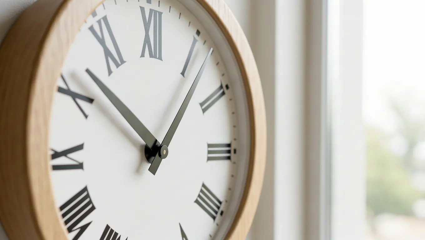 Close up of a clock highlighting the importance of timing for payments