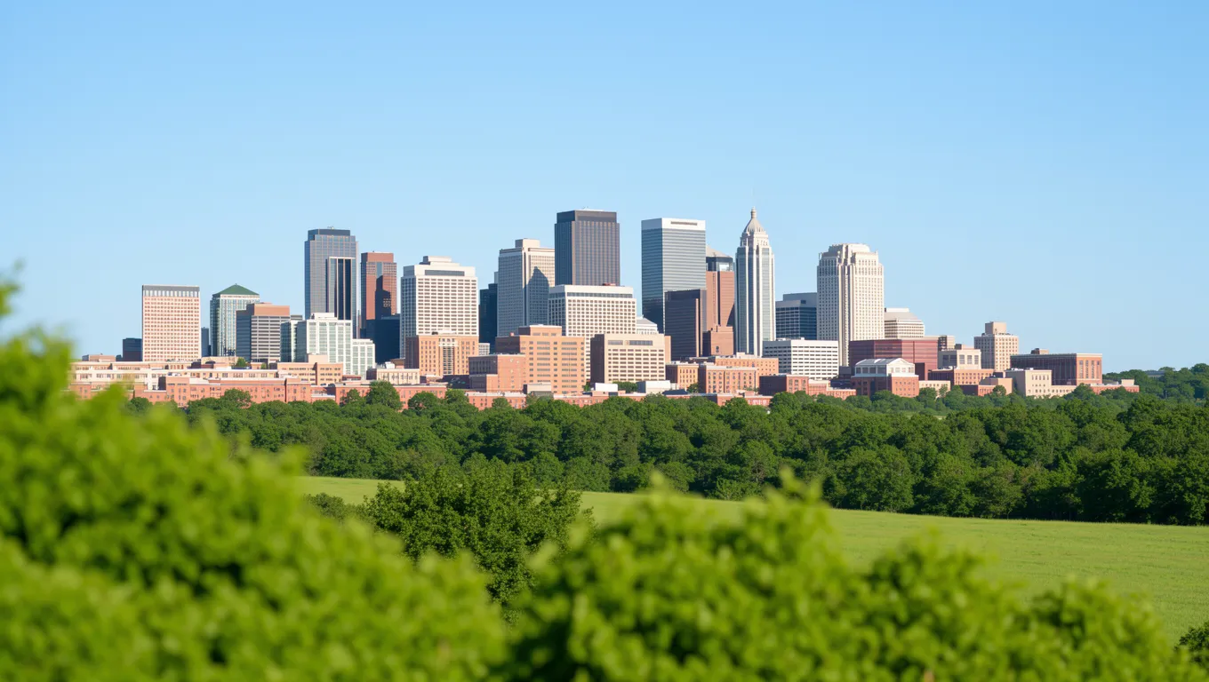 The scenic city skyline of Lexington, KY for installment personal loans.