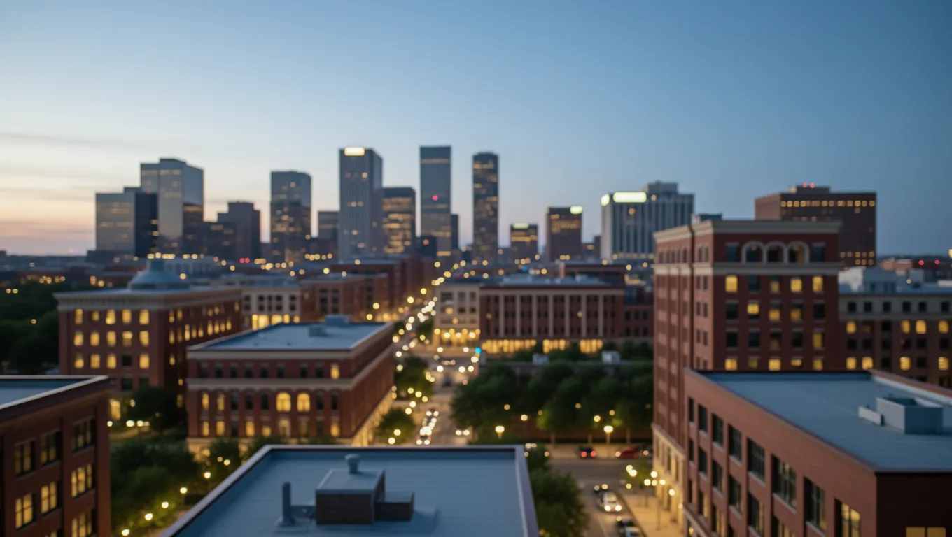 Lexington, KY city skyline representing personal loan rates in Lexington, KY context