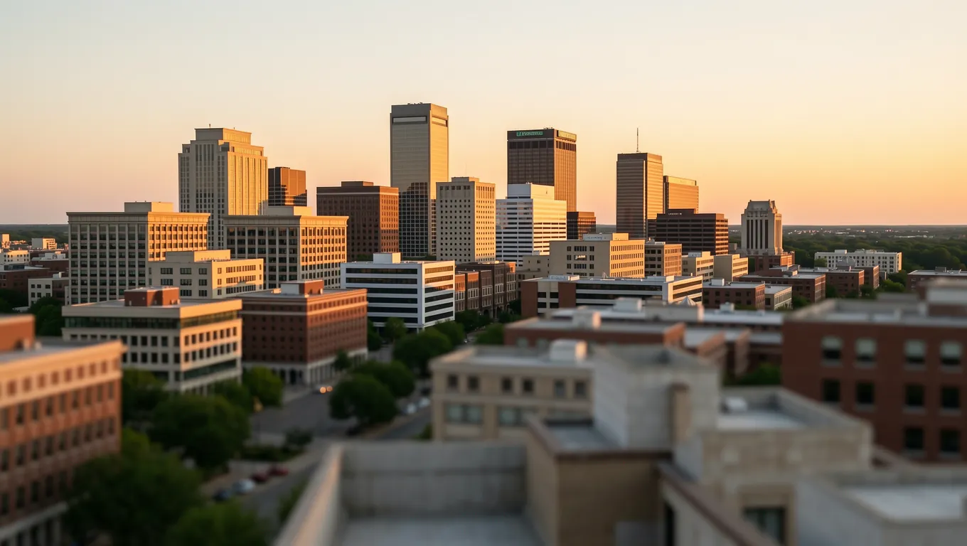 The Lexington KY cityscape for same day personal loans