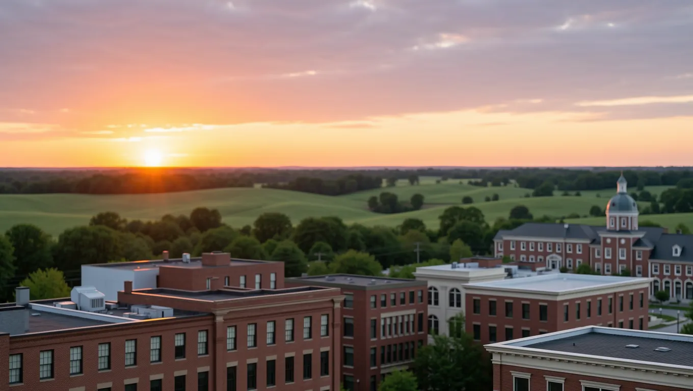 Lexington, KY cityscape representing unsecured personal loans availability